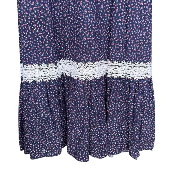 Princess Kaiulani Carol & Mary MuuMuu Hawaiian Dress Victorian Cottage Fits 2-4 - Picture 5 of 9